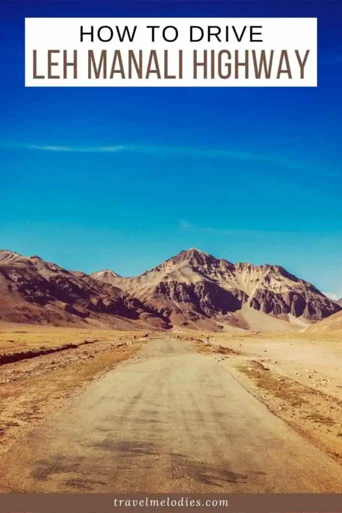 leh manali highway manali leh road trip