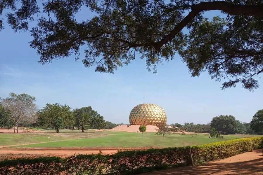 matrimandir Auroville beautiful places in india
