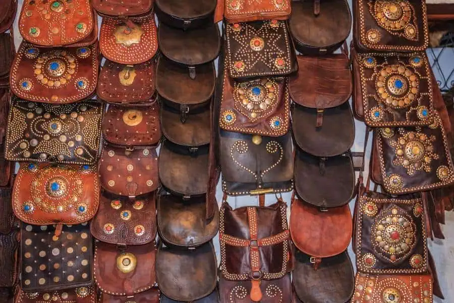 moroccan leather traditional