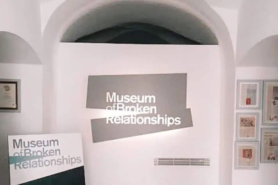 museum of broken relationships zagreb croatia