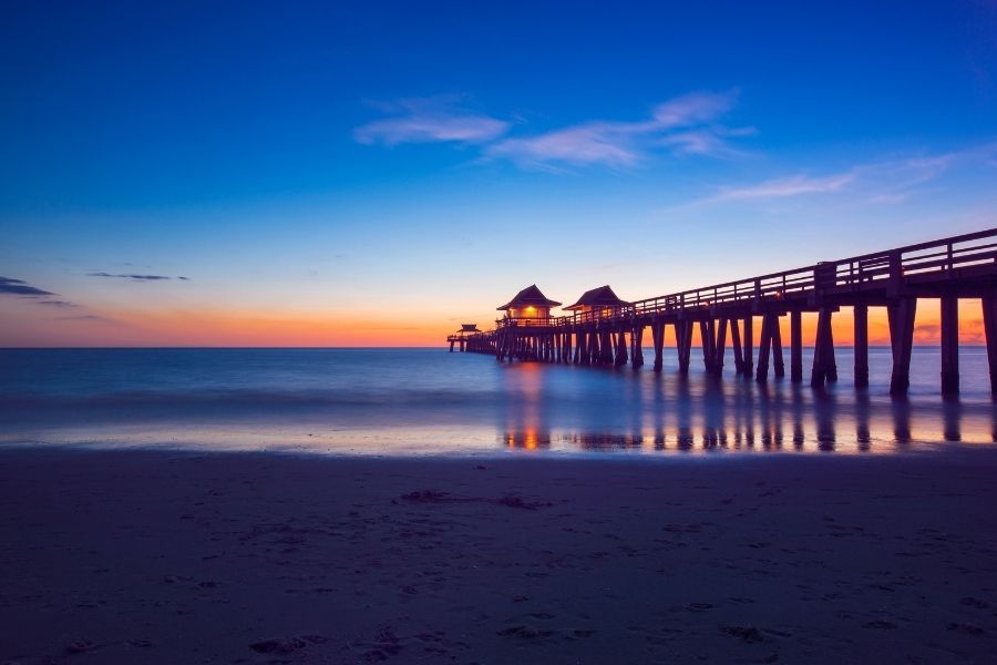 naples forida east coast usa