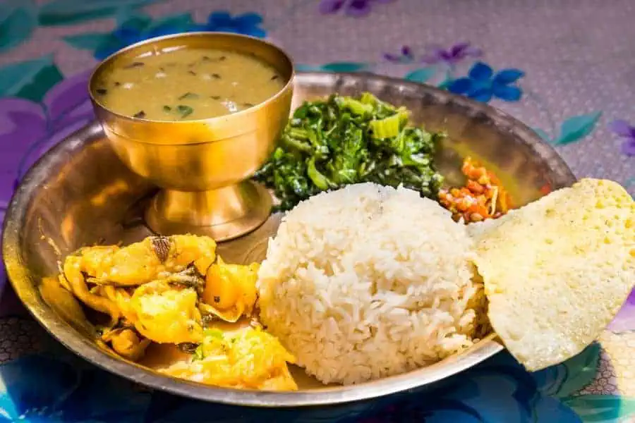 nepali dal bhat tarkari