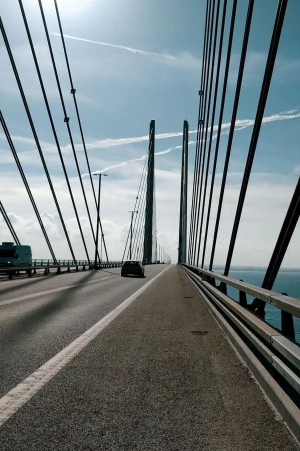 oresund bridge copenhagen denmark to malmo sweden by a rental car europcar