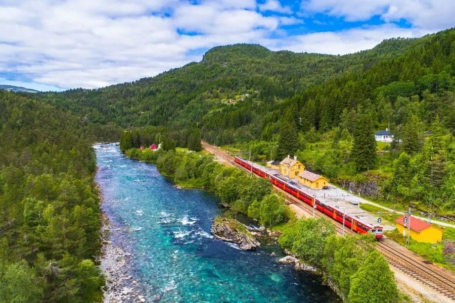 oslo to bergen train norway itinerary