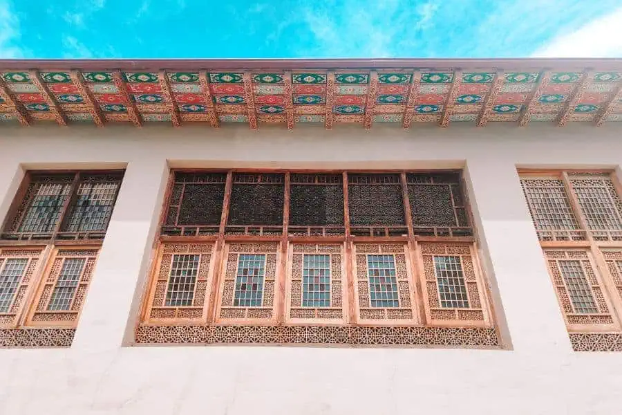palace shekihanovs house sheki shaki azerbaijan