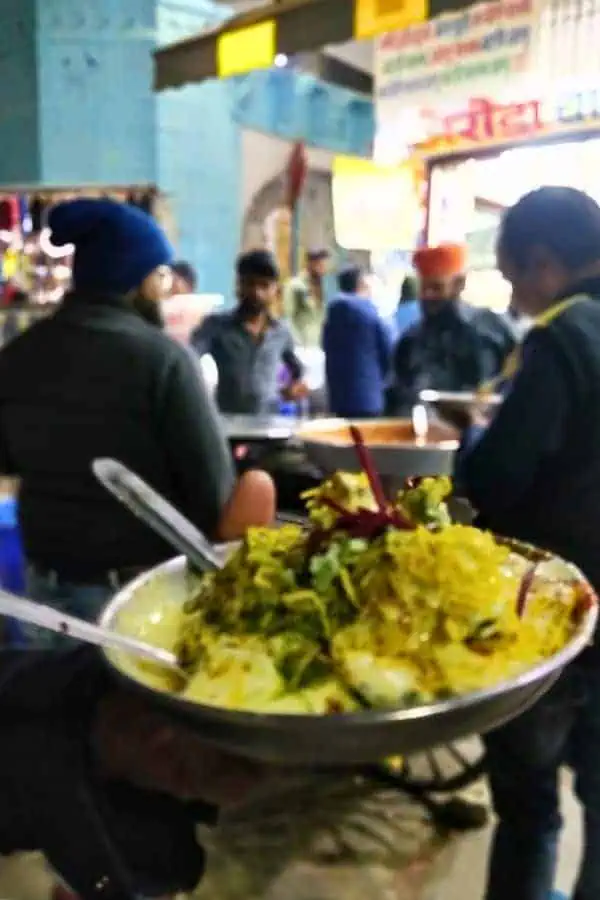 palak patta chaat arora chat bhandar jodhour