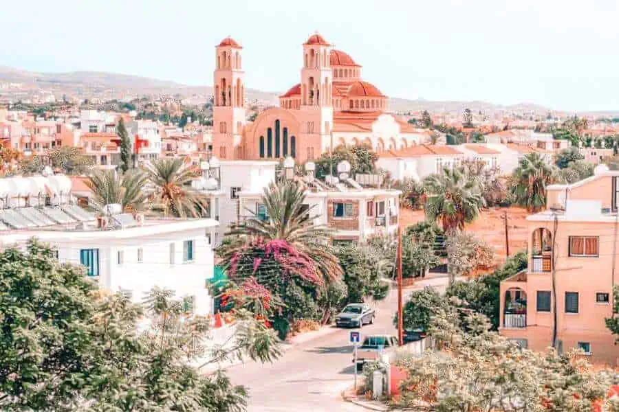 paphos cyprus warm places in europe