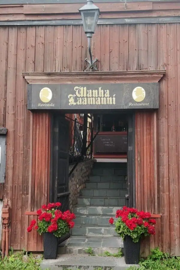 restaurants in porvoo ravintola wanha laamanni