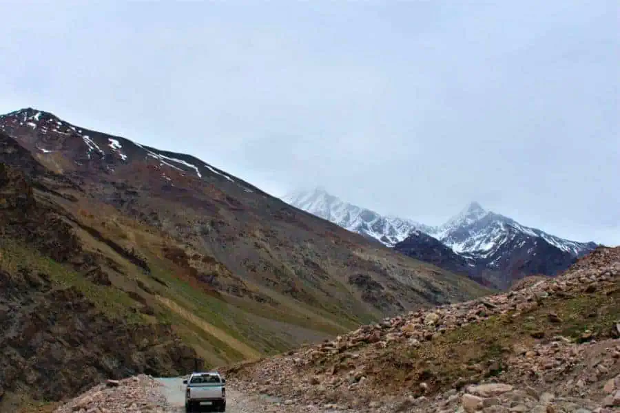 rugged leh ladakh roads