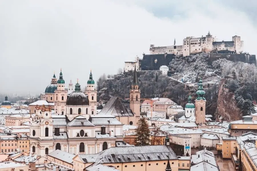 salzburg in winter austria best winter destinations in europe