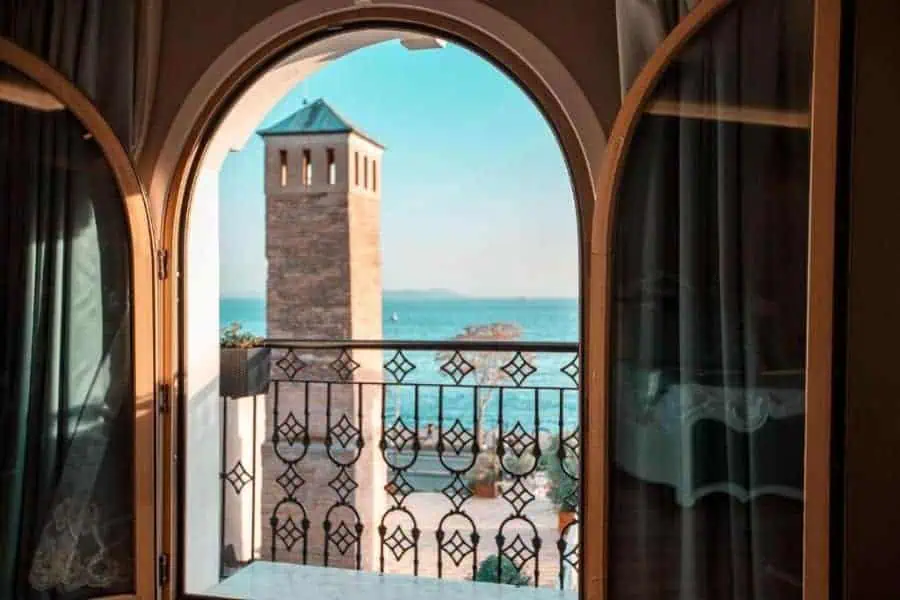 seven hills palace & spa deluxe room with sea view istanbul