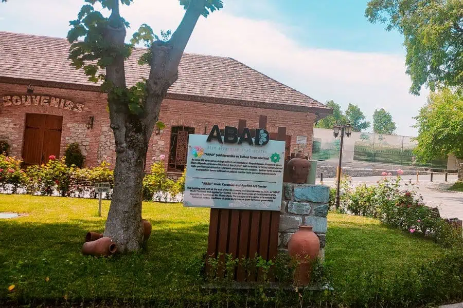 shaki abad sheki ceramics and applied art center azerbaijan