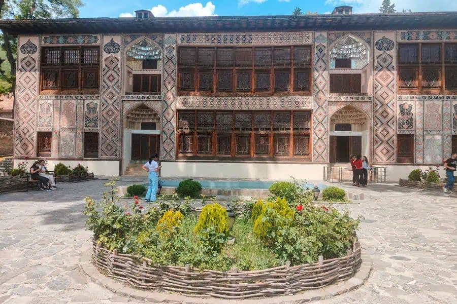 sheki khans palace azerbaijan