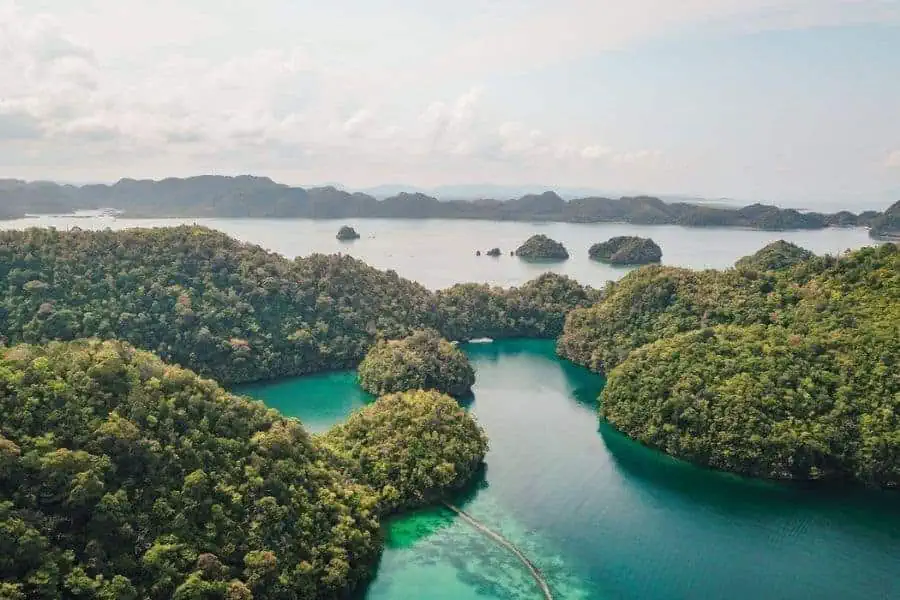 sugba lagoon Siargao philippines asian islands