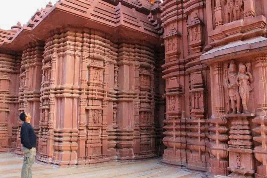 gwalior sun temple surya mandir adorned with carved idols