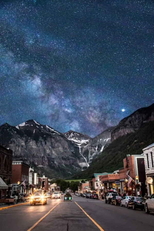 telluride stargazing in colorado milky way 
