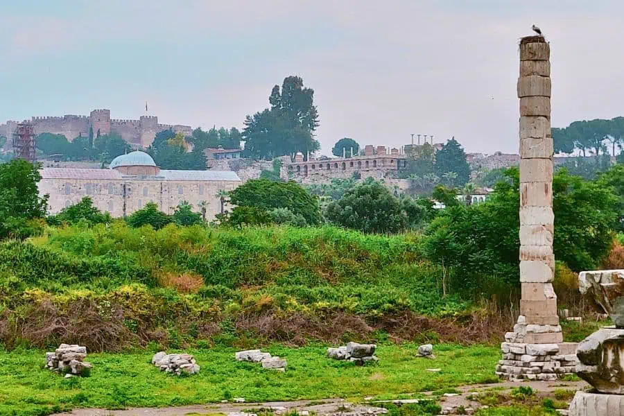 temple of artemis ephesus selcuk 3 weeeks in turkey road trip itinerary