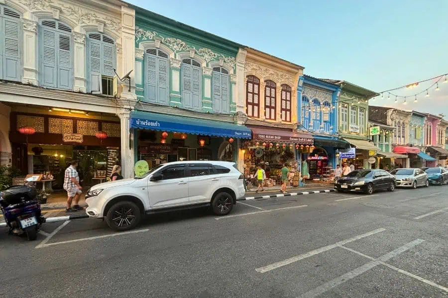 thalang road phuket old town