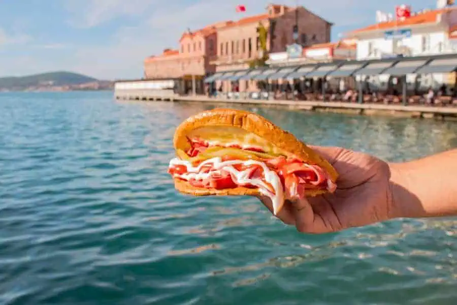 toast ayvalik tostu