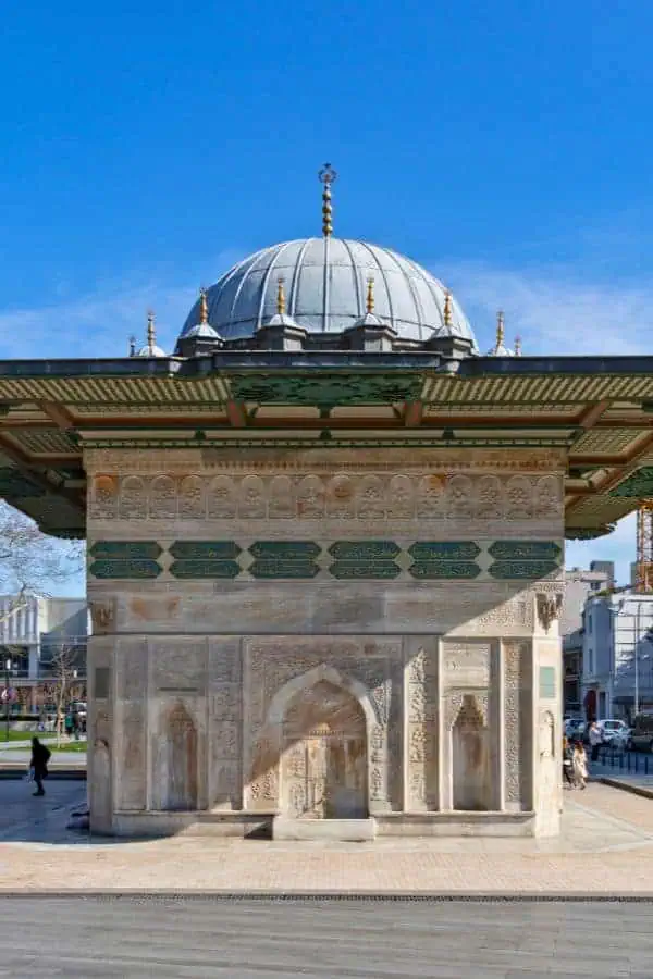 tophane fountain karakoy beyoglu