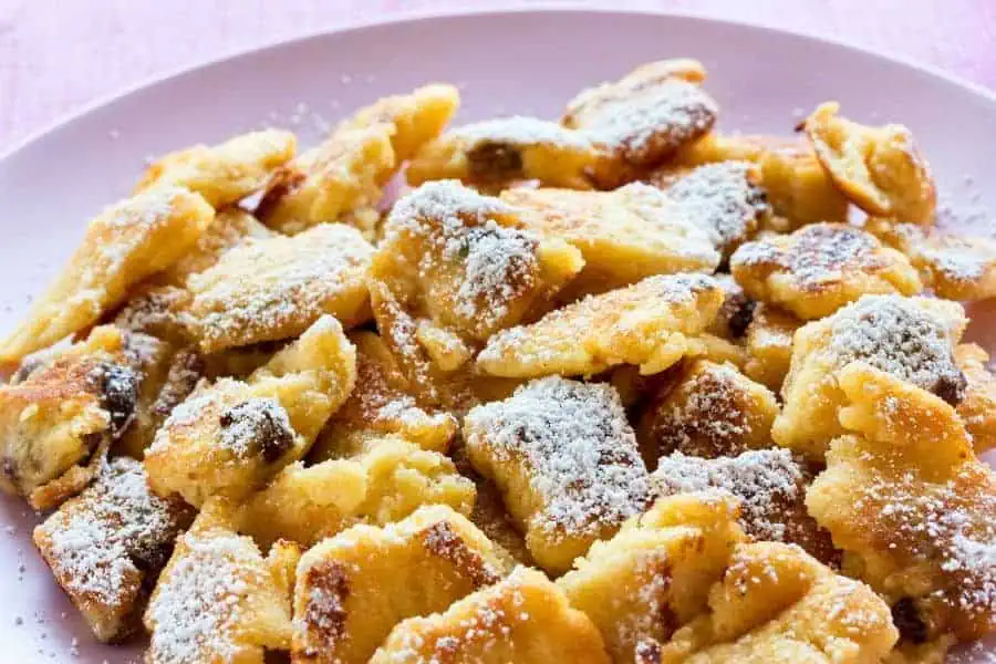 traditional kaiserschmarrn landtmann cafe vienna austria