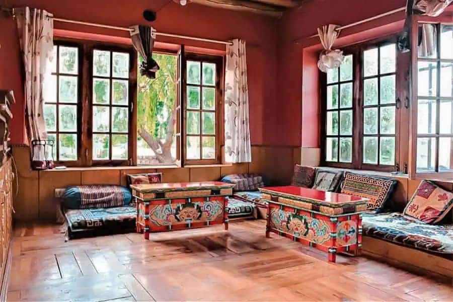 traditional local homestay leh ladakh india