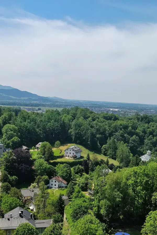 Countryside views from the other side of Hohensalzburg