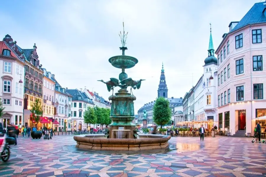Strøget indre by neighborhood copenhagen