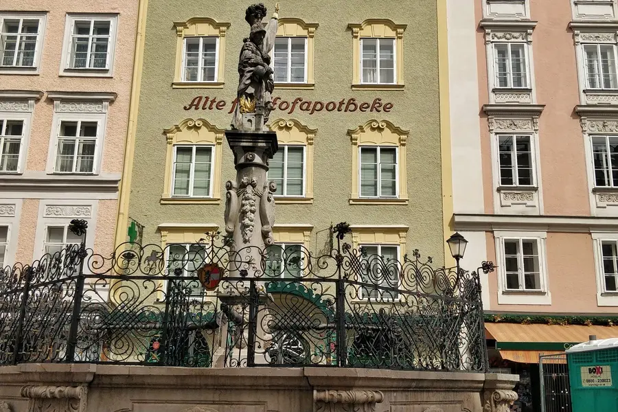 alter markt old market square salzburg austria