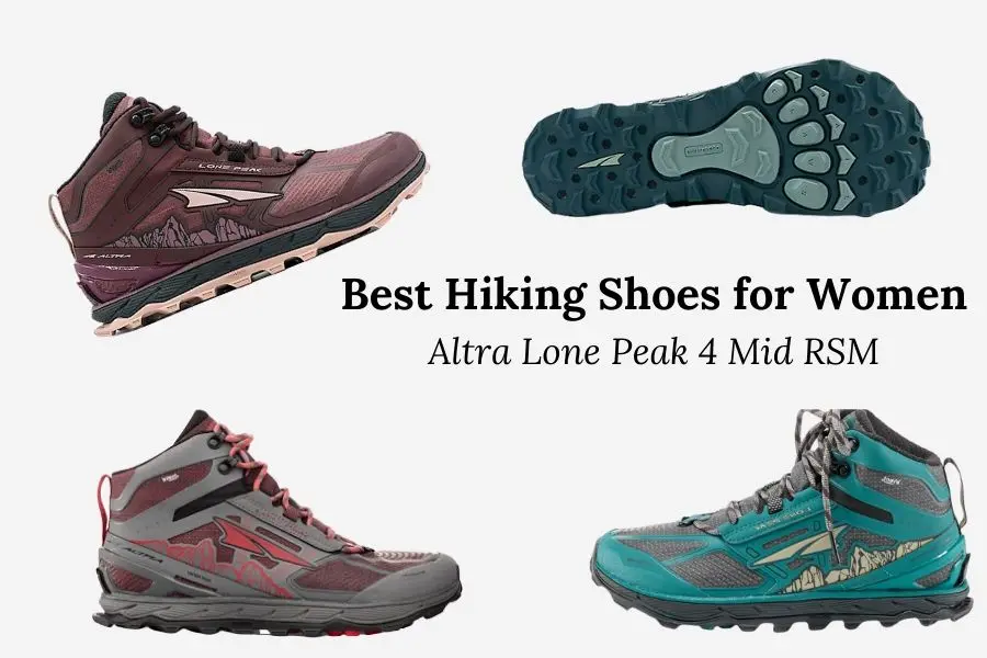 Altra Lone Peak 4 Mid RSM best hiking shoes for women