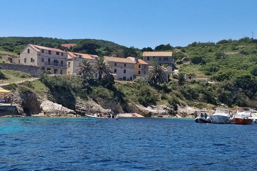 the island of biševo in croatia