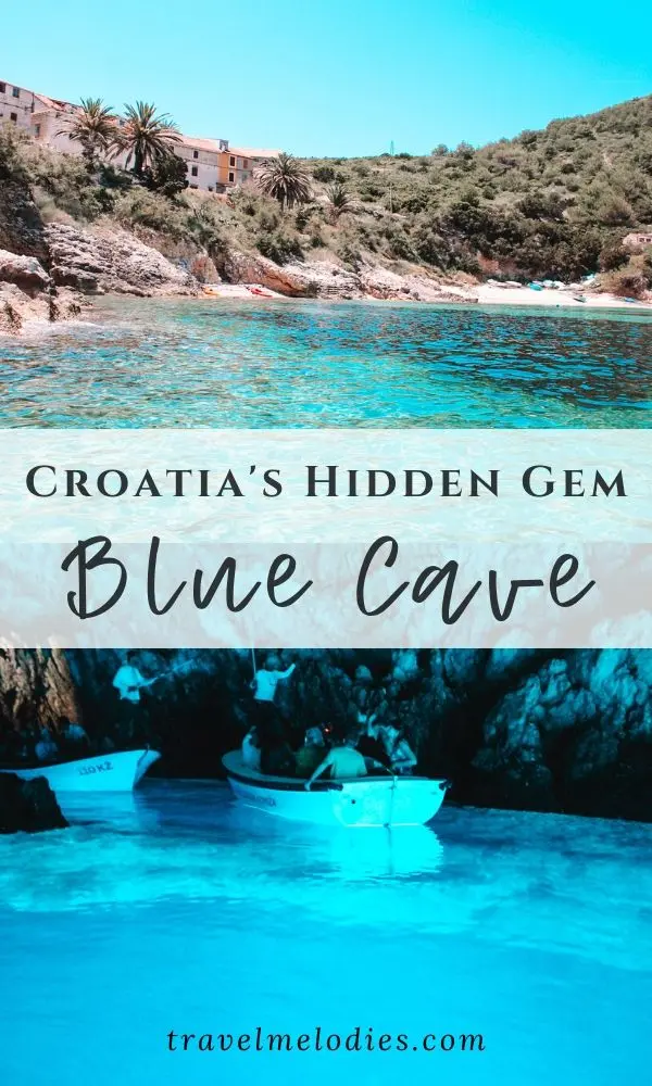 The Blue Cave on biševo island in Croatia is a must-see attraction and can be visited as a day trip from Split or a day trip from Komiza Vis. Blue Cave | Blue Cave Croatia | Blue Cave Croatia |  Bisevo Blue Cave | Bisevo Croatia | Komiza Croatia | Vis Island Croatia #croatiatravel #komiza #bisevo #bluecave