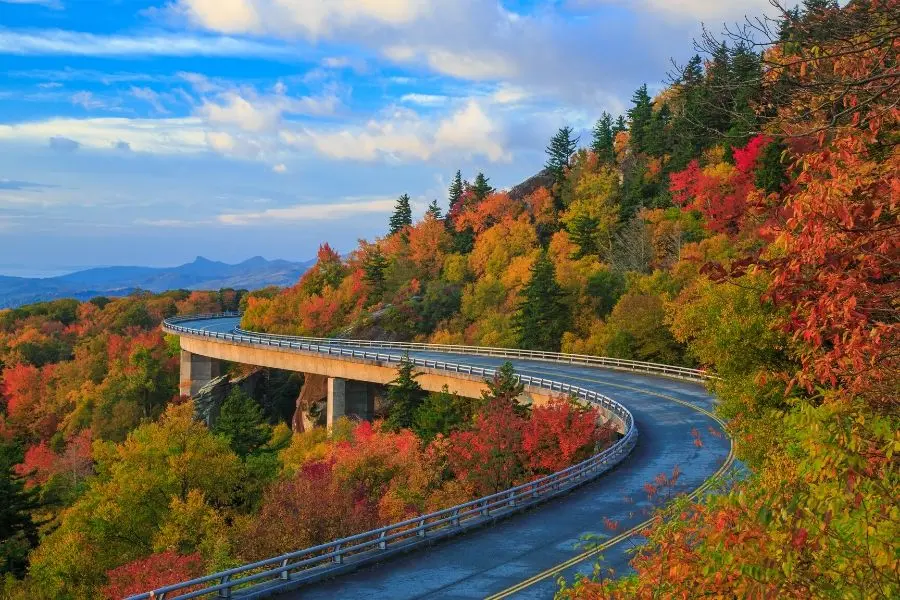 Blue Ridge Parkway Southern USA road trip best road trips in usa