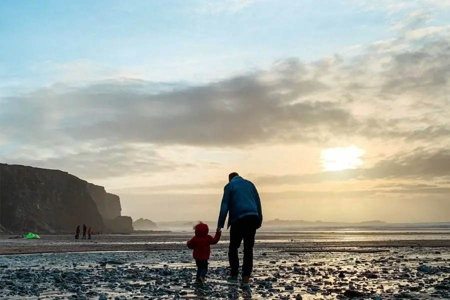 Cornwall England UK with kids