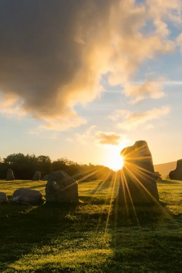 castlerigg keswick lake district uk