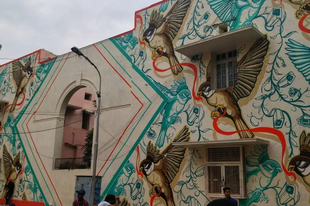 cause and effect sam lo Lodhi Art District in Delhi