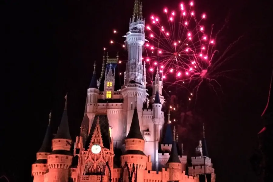 travel the world with kids Disneyland Orlando fireworks
