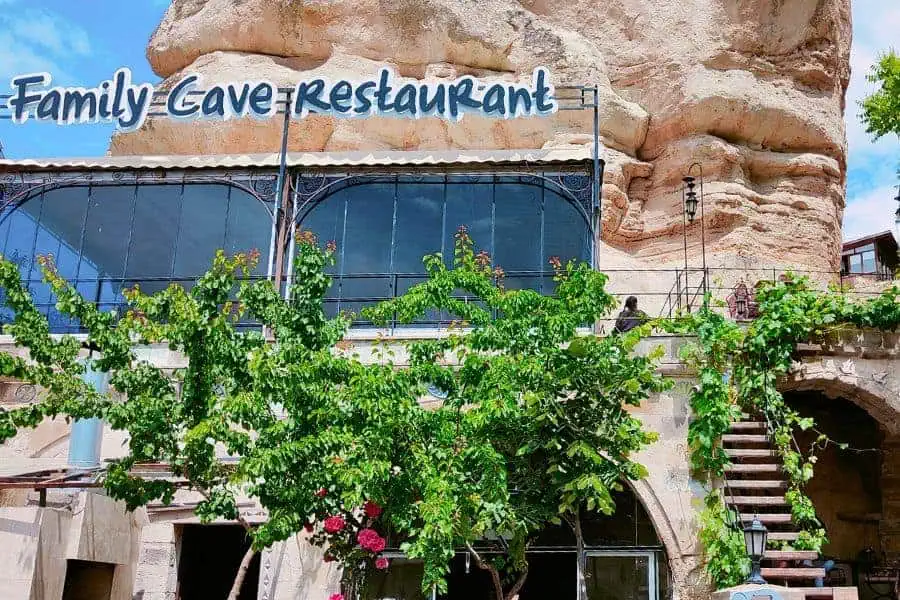 family cave restaurant goreme cappadocia turkey