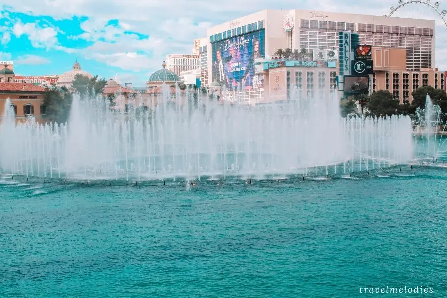 fountains of Bellagio las vegas nevada