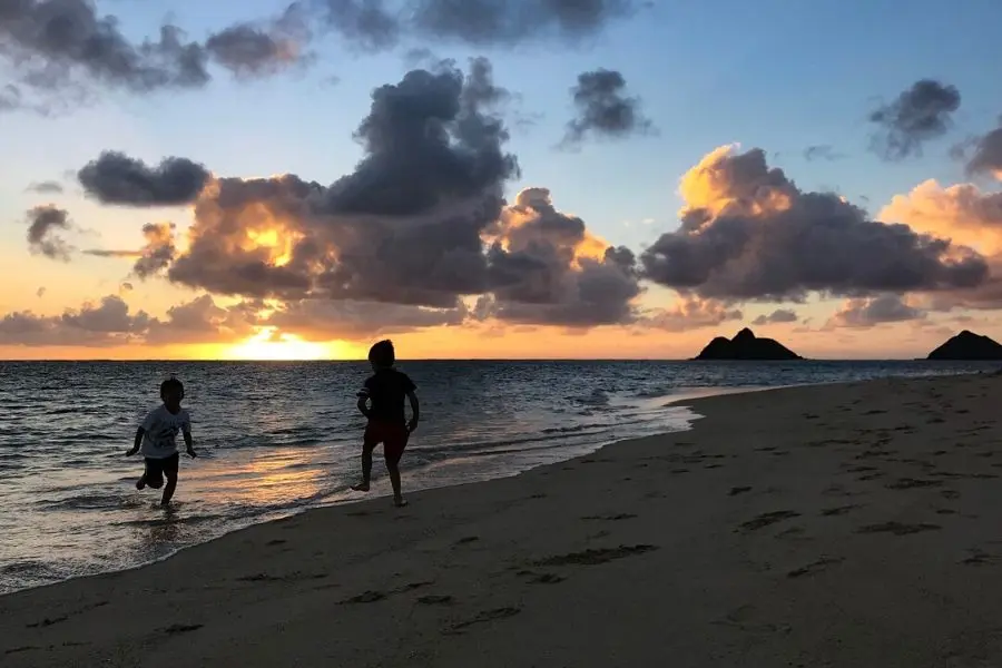 lanikai beach oahu honolulu hawaii usa