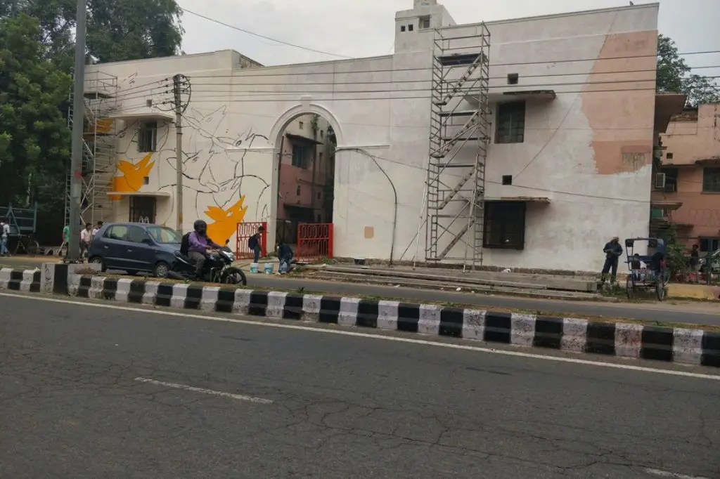 Bhajju Shyam Lodhi Art District in Delhi