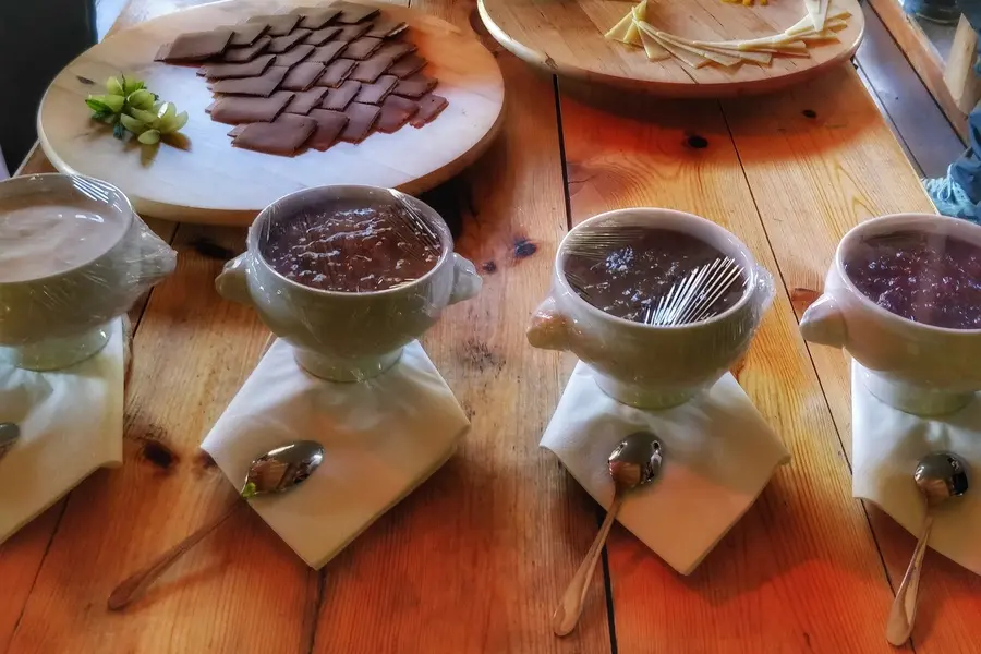 Cheese tasting at Eldhuset in Undredal Norway