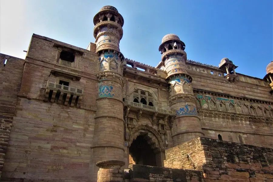 man singh palace gwalior fort places to visit in gwalior Hathi Pol Hathi Gate Gwalior Fort Pearl amongst the fortresses of India