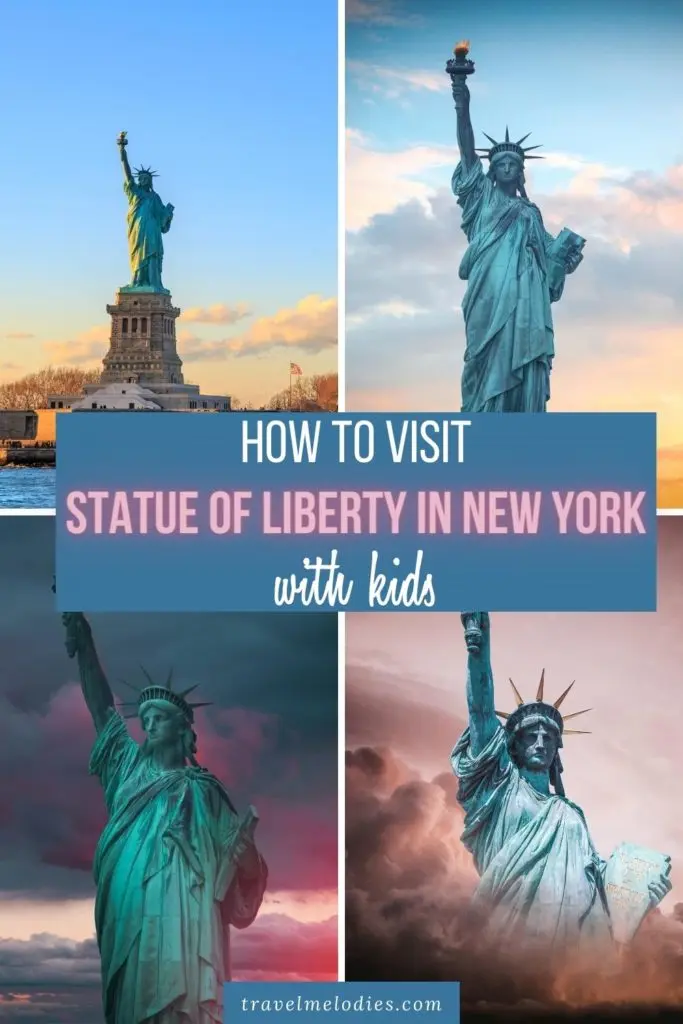 how to visit the statue of liberty ny with kids