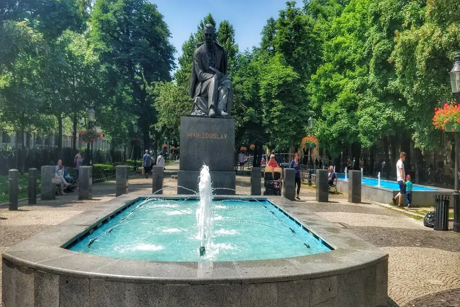 Hviezdoslav Square Bratislava Slovakia