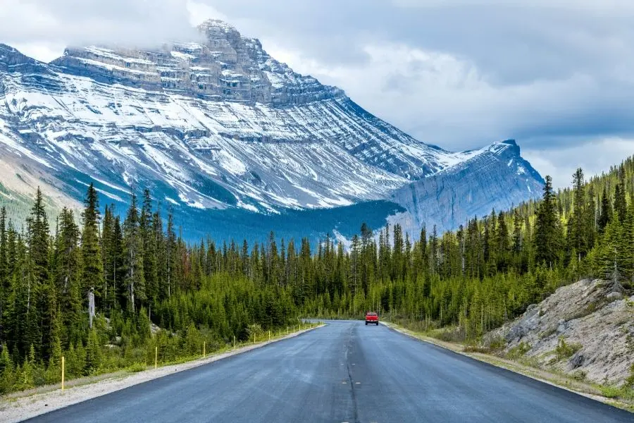 Icefields Parkway Canada best road trips in the world