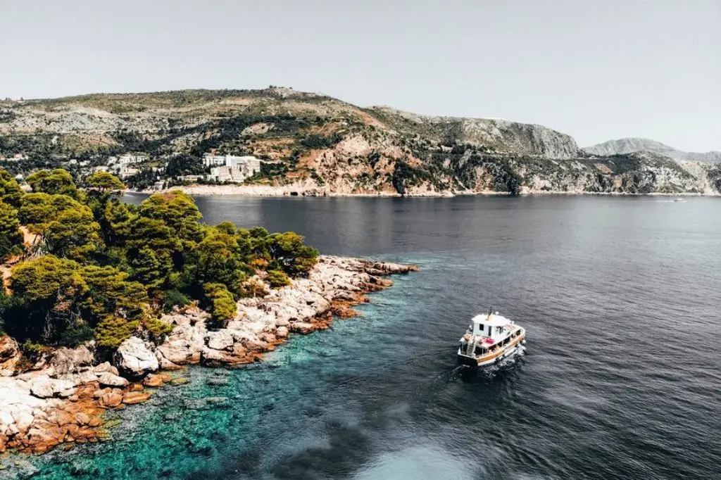 lokrum island dubrovnik croatia
