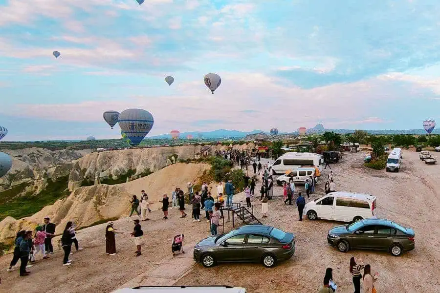 love valley viewpoint hot air balloon viewpoint hot air balloon watching cappadocia