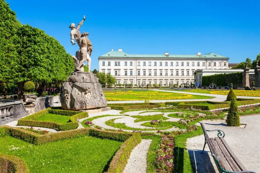 Mirabell palace salzburg austria day trips from Vienna
