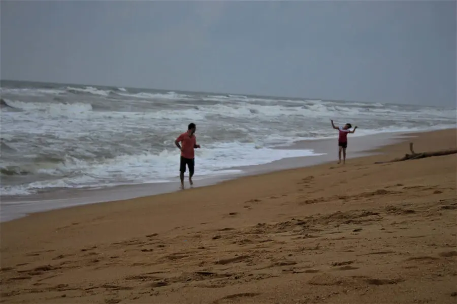 Mirissa Beach Fun Sri Lanka with kids
